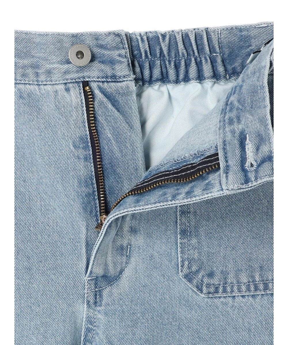 earth music&ecology フロントポケットフレアデニム 