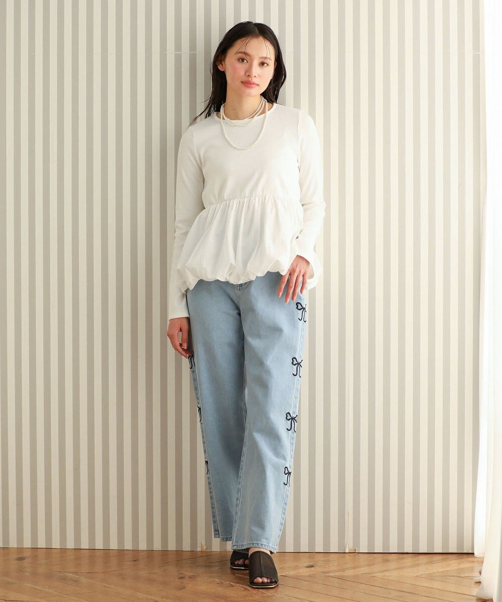 Green Parks ・ＳＵＧＡＲ　ＳＰＯＯＮ　裾バルーンプルオーバー 