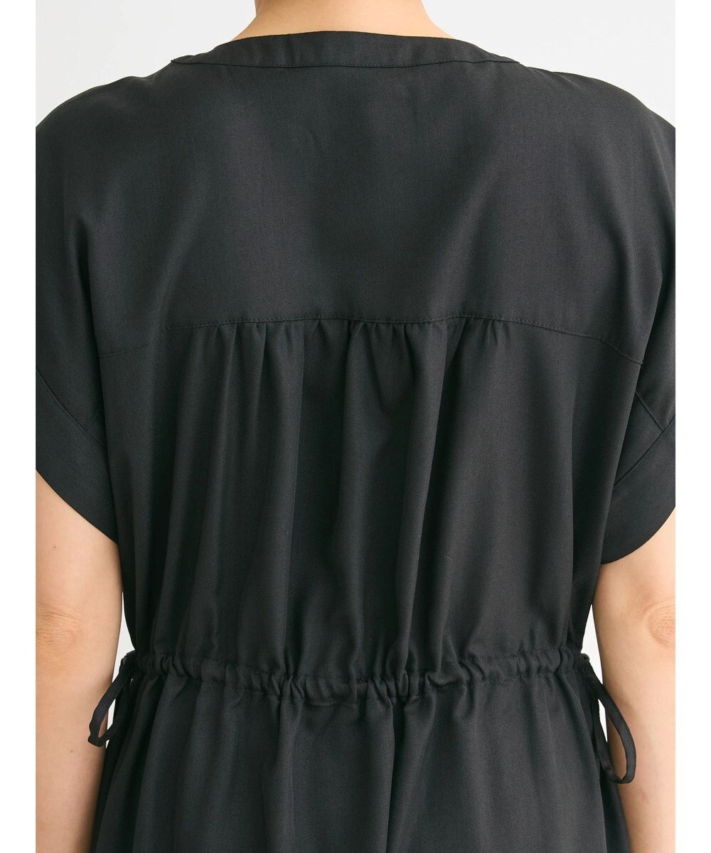 Green Parks ・ＥＬＥＮＣＡＲＥ　ＤＵＥリネンライクドロストワンピース 