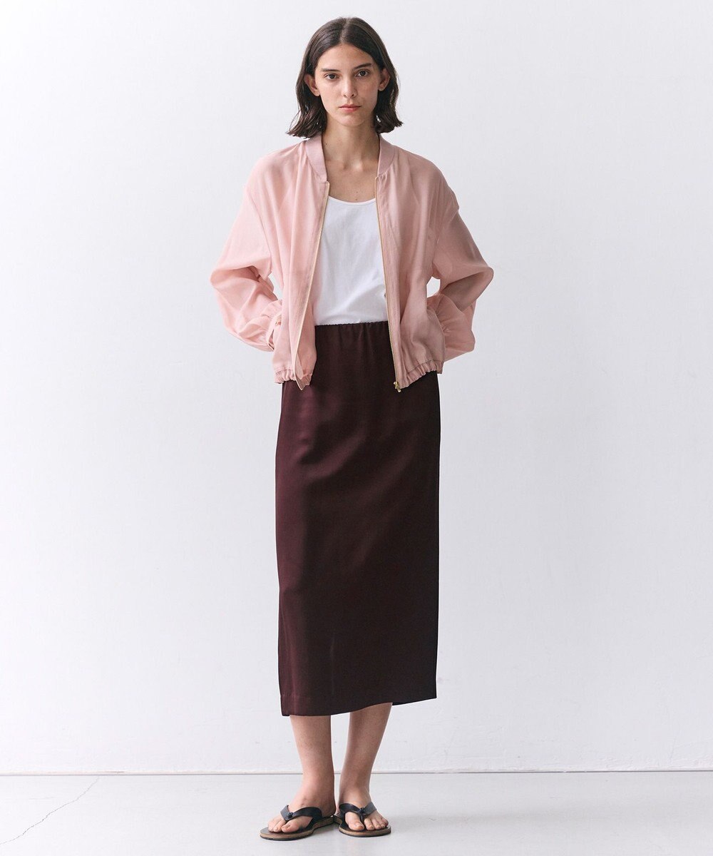 BEIGE， SERAPHIN / ライトシアーギャザー ブルゾン 