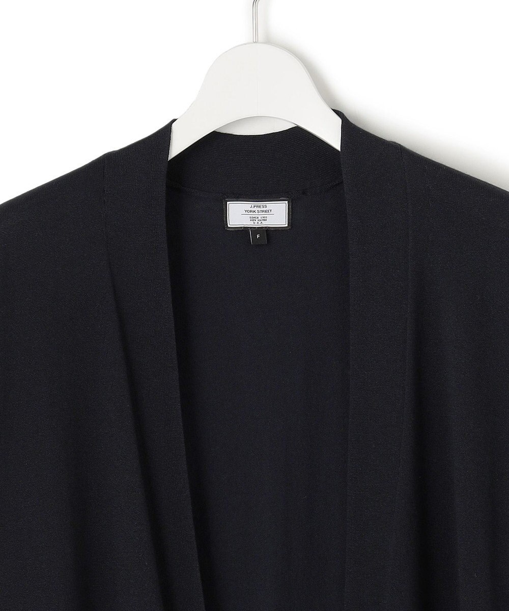J.PRESS YORK STREET 【WOMEN】シアーロングカーディガン 