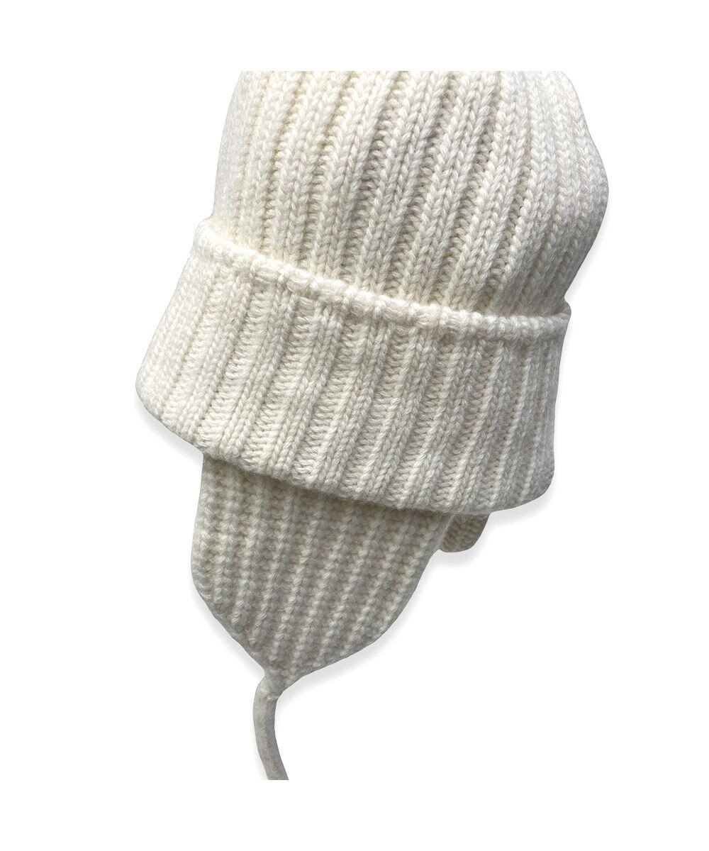 林八百吉商店 un chapeau  ニットワッチアビエーター 