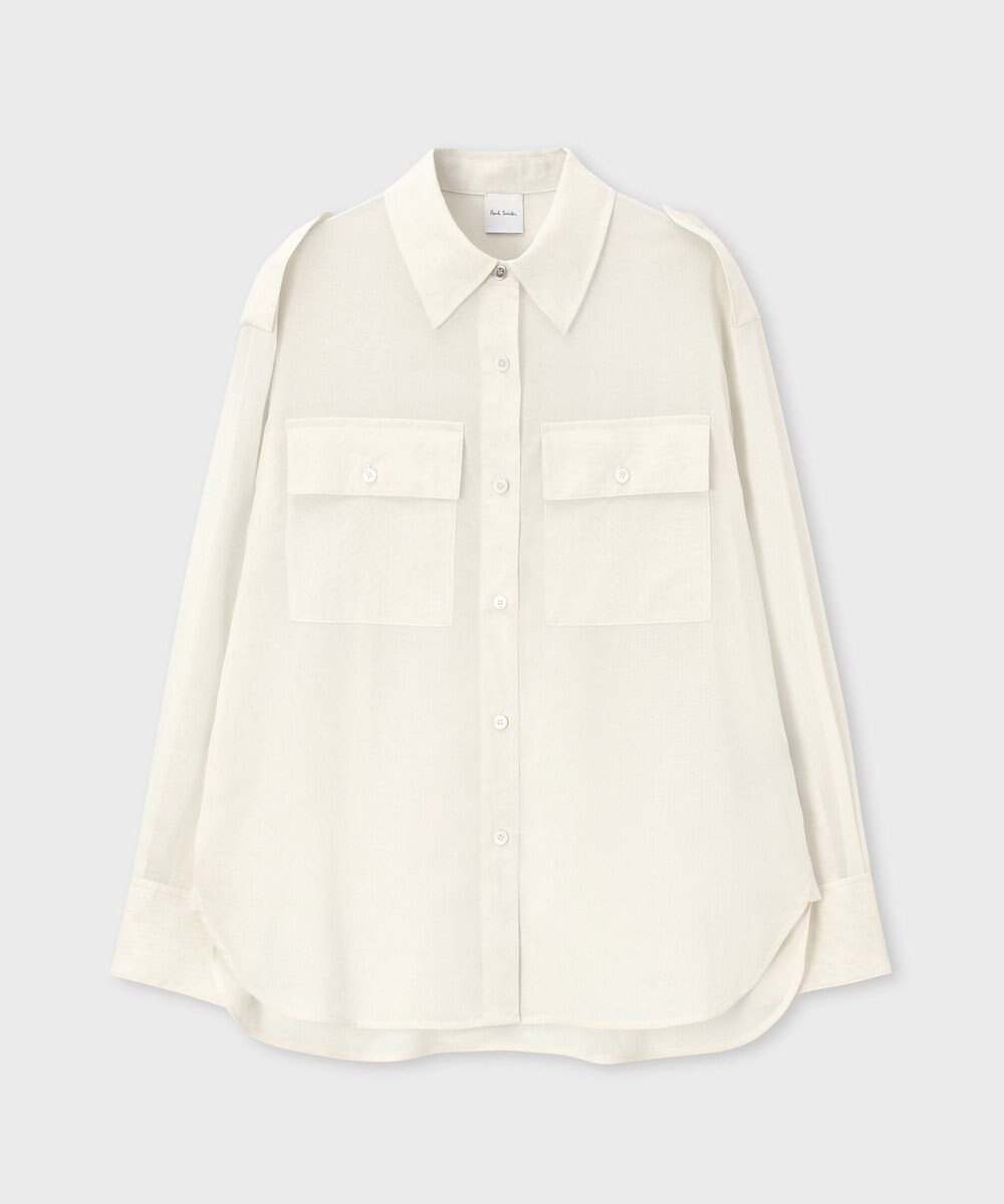 Paul Smith シアーコンビネーション 長袖シャツ 