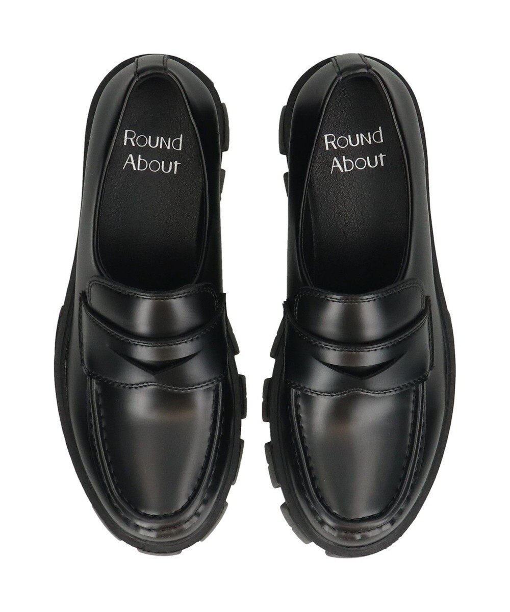 Bridget Birkin 【Round About】ラギットソールローファー 