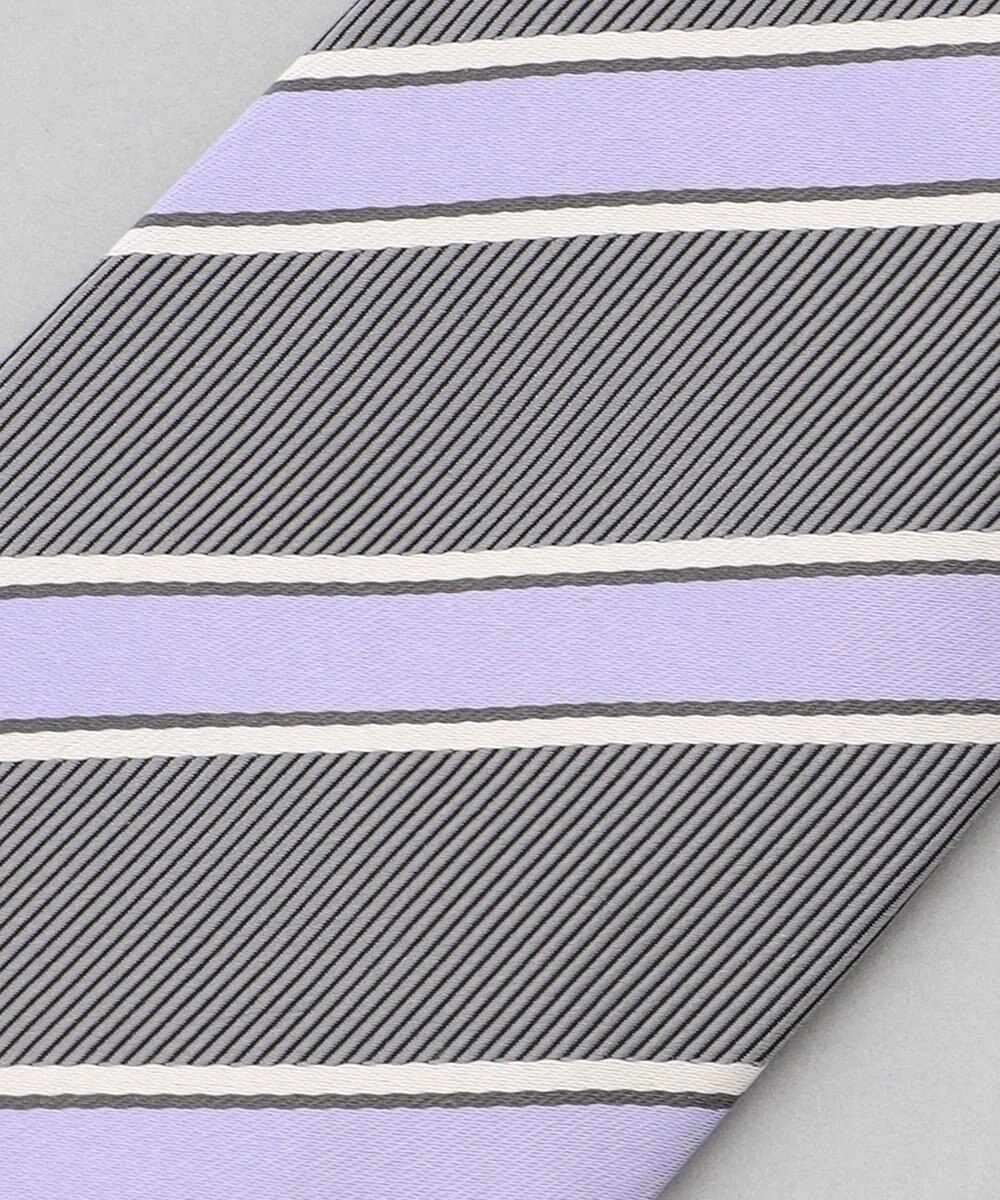 GOTAIRIKU  GOTAIRIKU別注【日本製】シルク ネクタイ_レジメンタル柄 