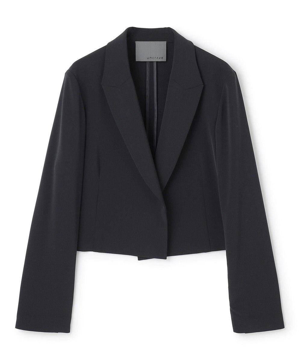 uncrave クールタッチツイル ショートジャケット 