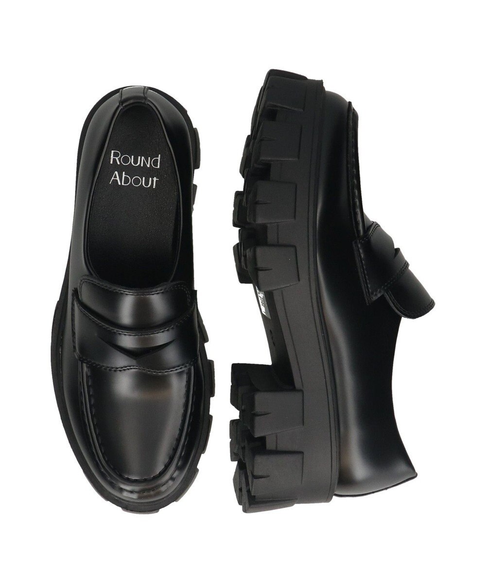 Bridget Birkin 【Round About】ラギットソールローファー 