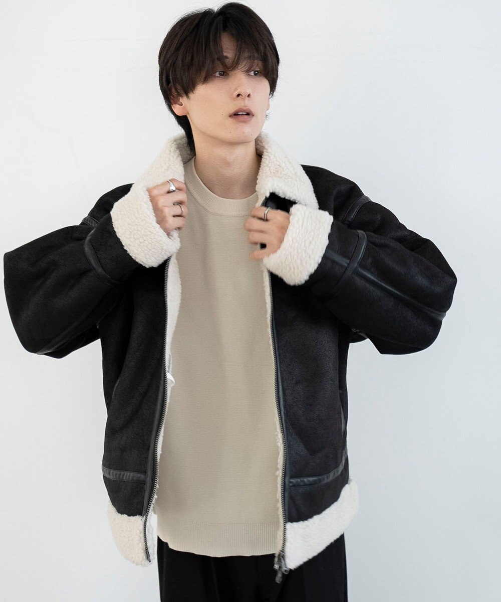 WEGO 【25年秋冬新作/ユニセックス着用ITEM/MLサイズ展開】B－3ジャケット 