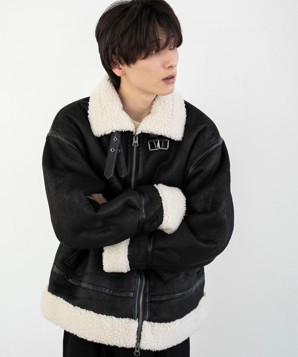 WEGO 【25年秋冬新作/ユニセックス着用ITEM/MLサイズ展開】B－3ジャケット 