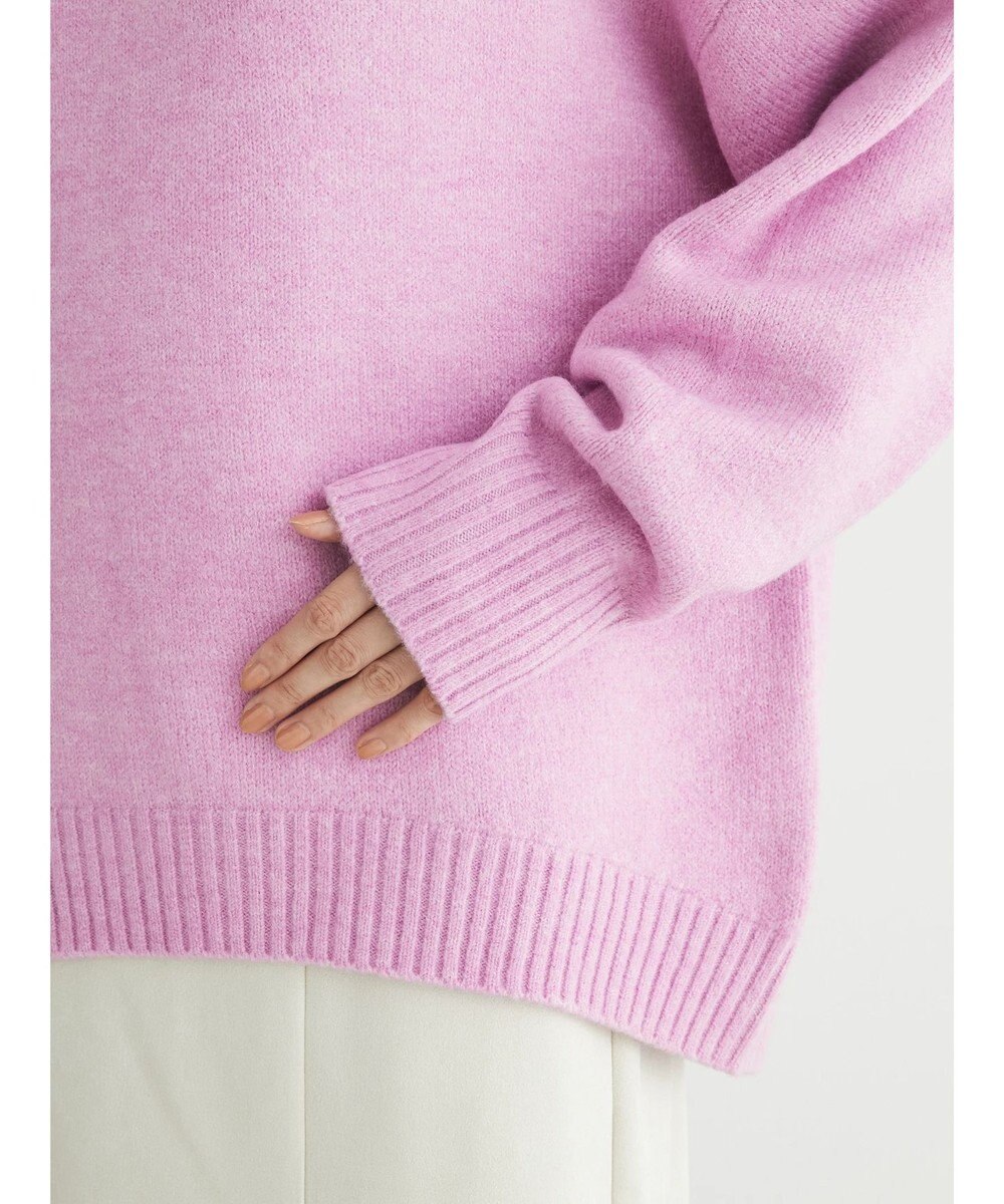 Green Parks ｆｕｗａっとメランジタートルニットプルオーバー 