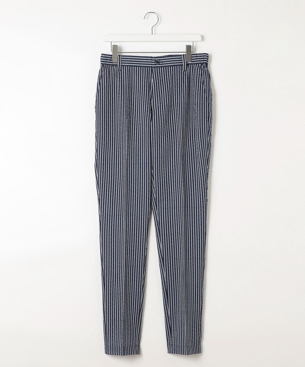 23区GOLF 【MEN】【撥水・ストレッチ】サッカーストライプ フルレングスパンツ 