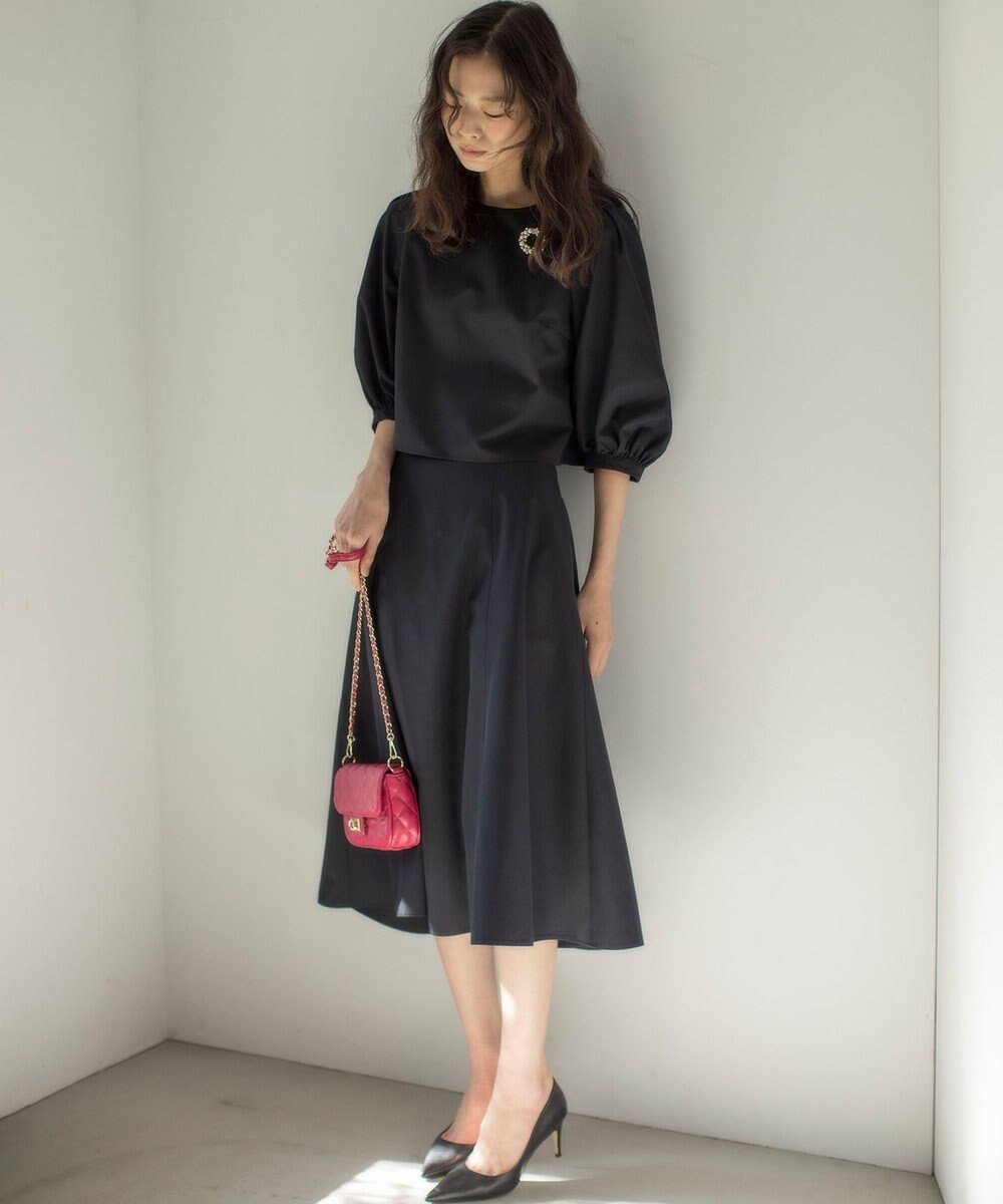 組曲 クロップドフレア セットアップ 