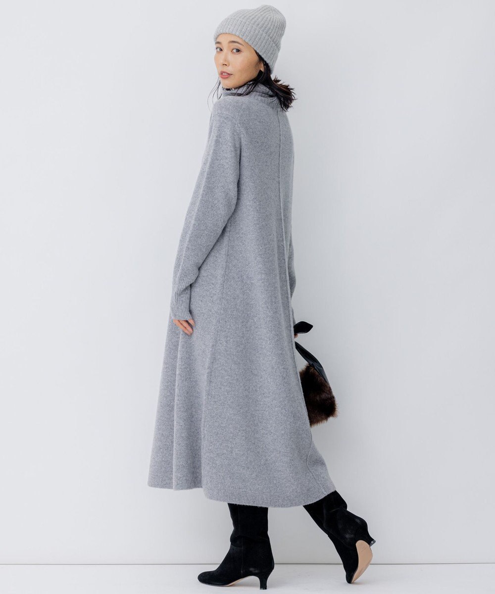 23区 L メリノシネ ニット ワンピース 