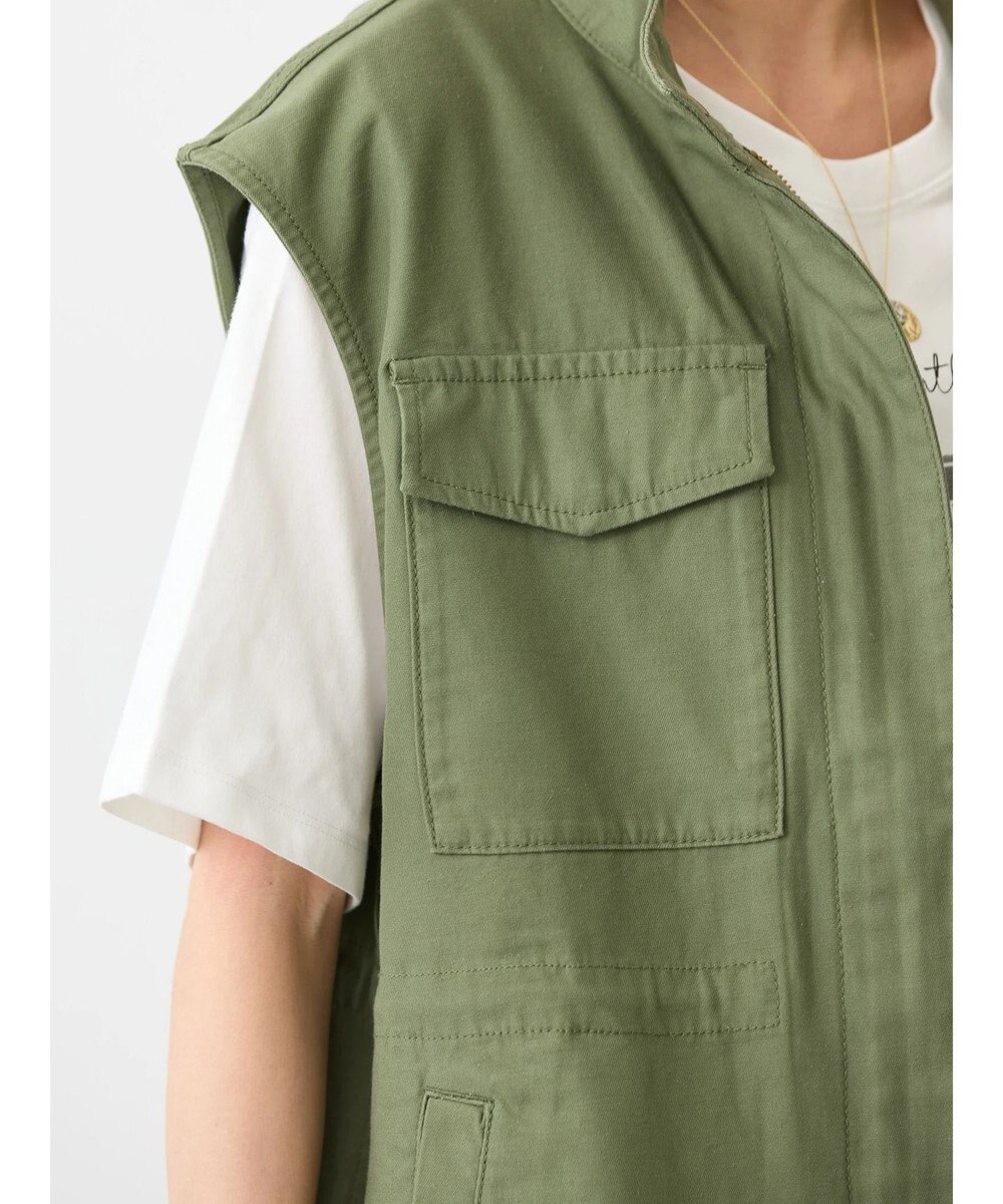 AMERICAN HOLIC ミリタリーアウトポケットベスト 