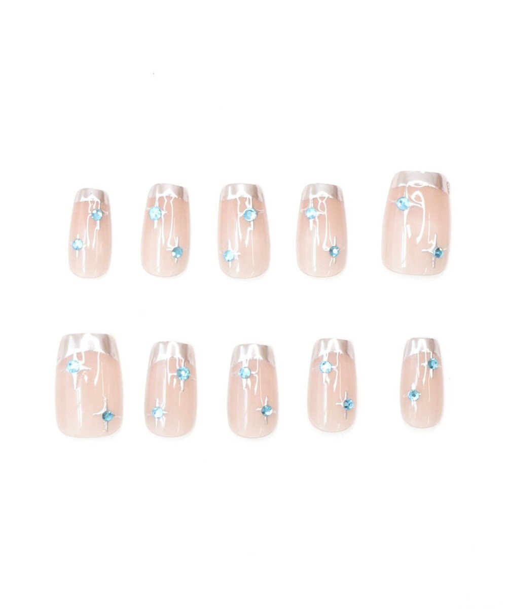 WEGO デザインショートネイルチップ 