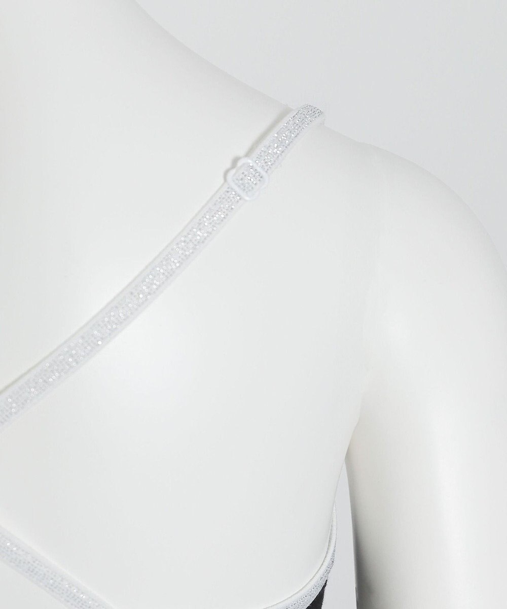 WEGO 【ブラトップ＆ショーツセット】Liliane　Ciel　フェザーラメ 