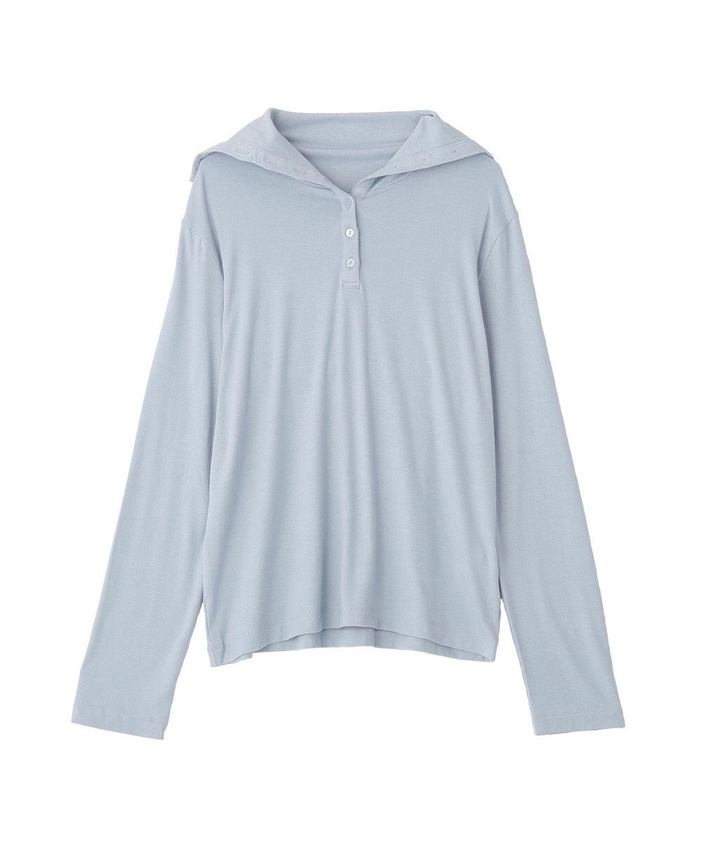 CRAFT STANDARD BOUTIQUE ハイネックハーフボタンプルオーバー 