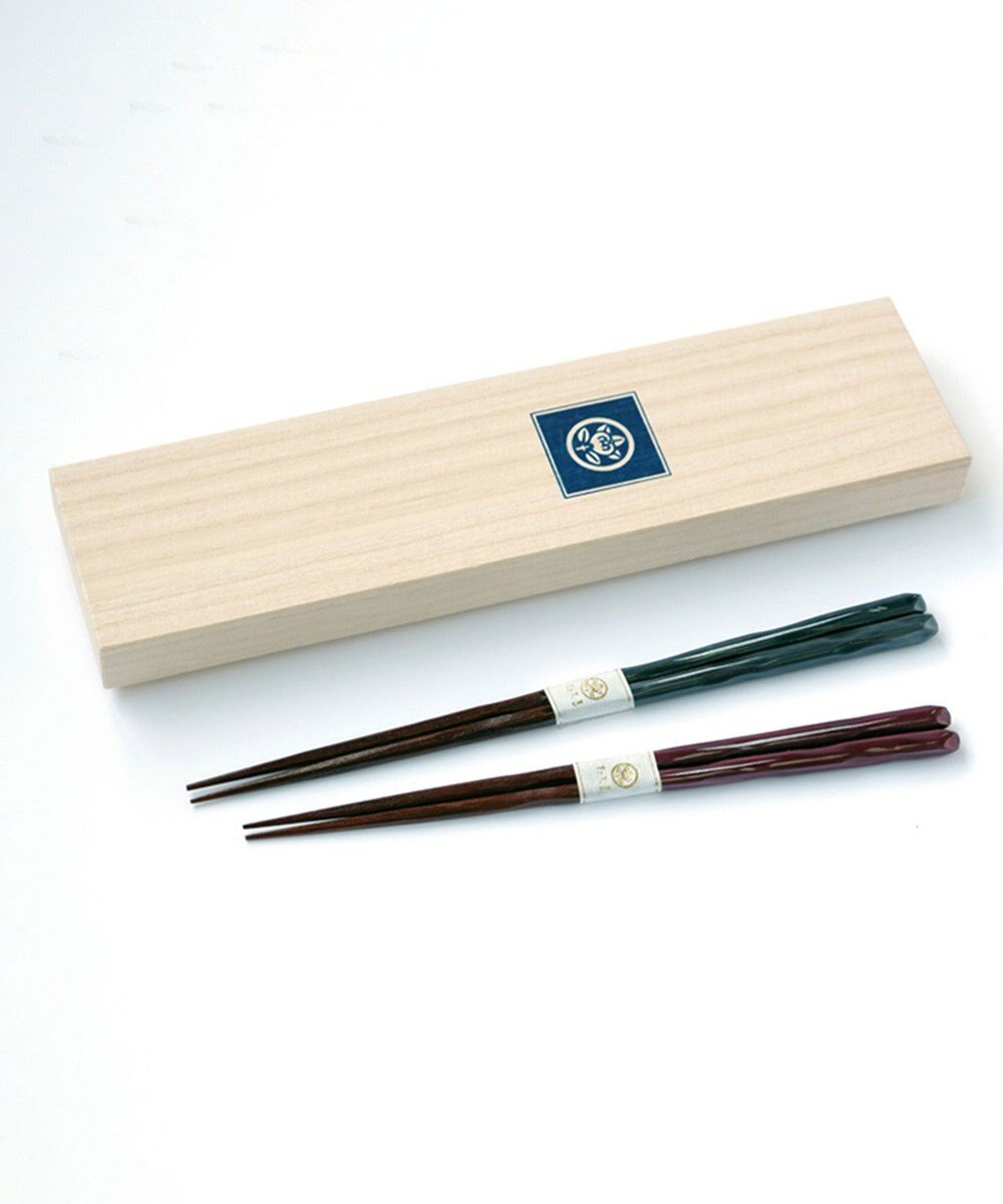 たち吉 【たち吉】やくも　夫婦箸（桐箱入）〈2膳〉 