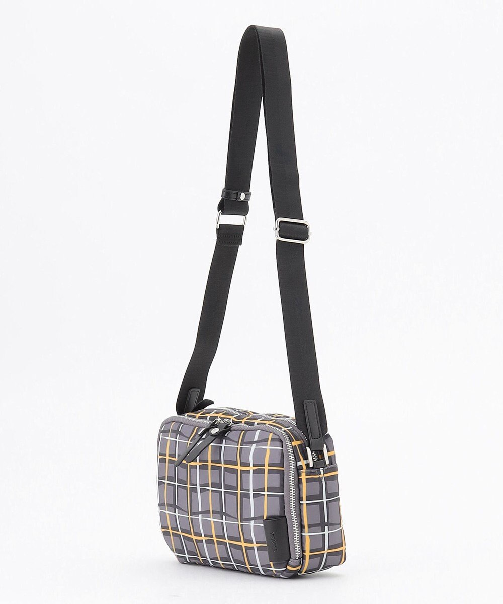 Y'SACCS ドローイングチェック ショルダーバッグ 