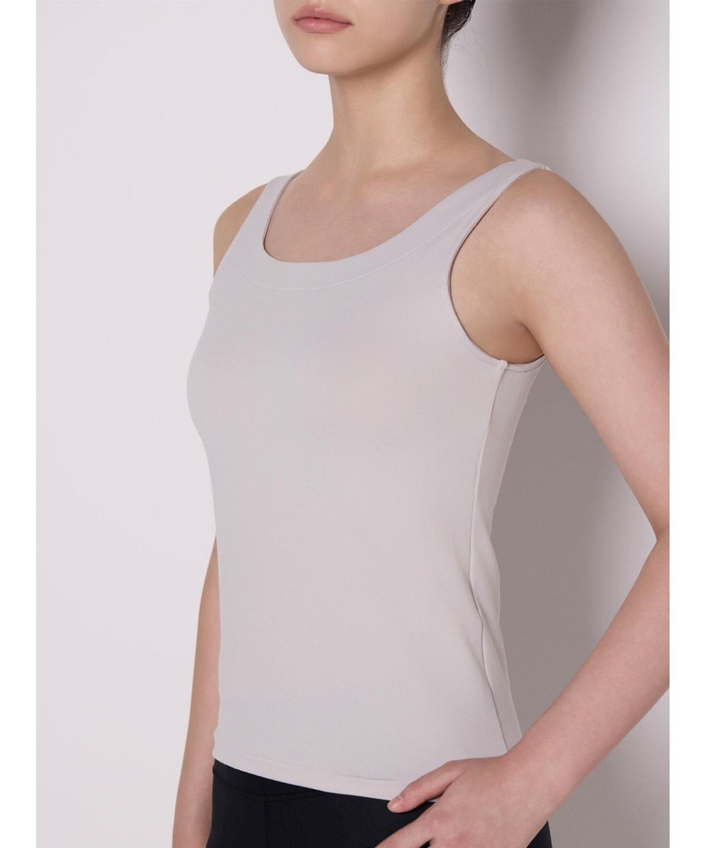 WACOAL 【血行促進】 カップ付きインナー 【&SUPPORT】 ブラトップ 上向きのバストライン ラクなのにズレにくい タンクトップ レディース CKB700 /ワコール 