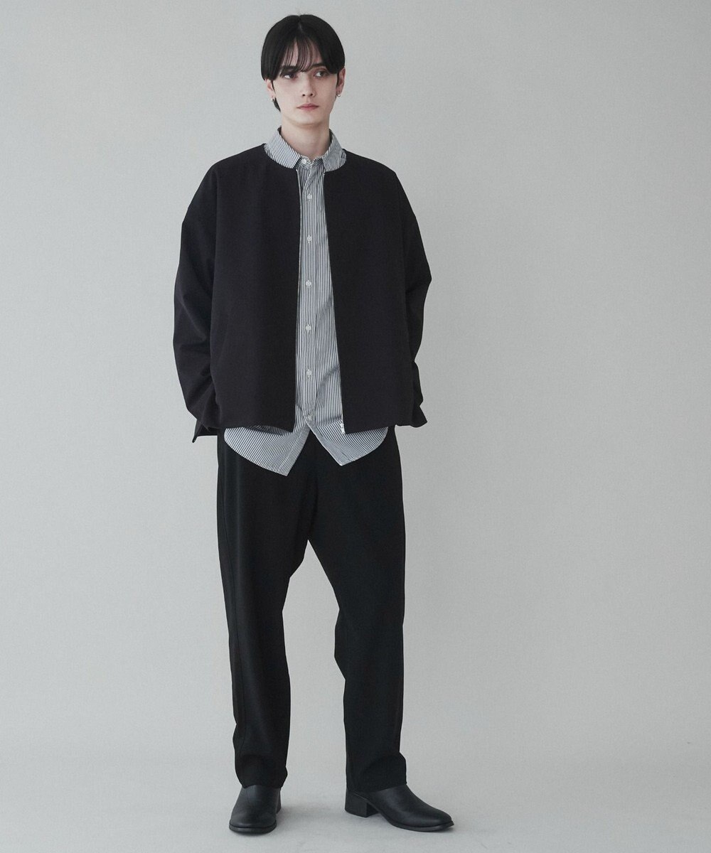 WEGO 【ユニセックス着用ITEM】トロミノーカラーブルゾン 