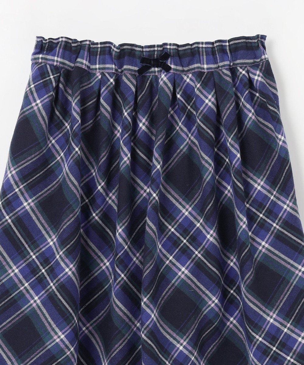 ANY KIDS チェック柄 スカパン 