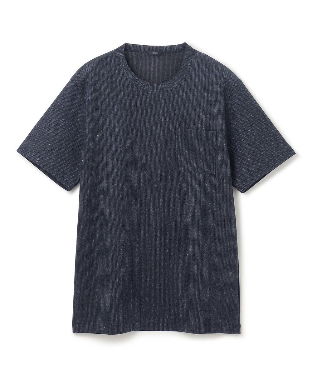 JOSEPH HOMME リネンドビージャージー　クルーネックTシャツ 