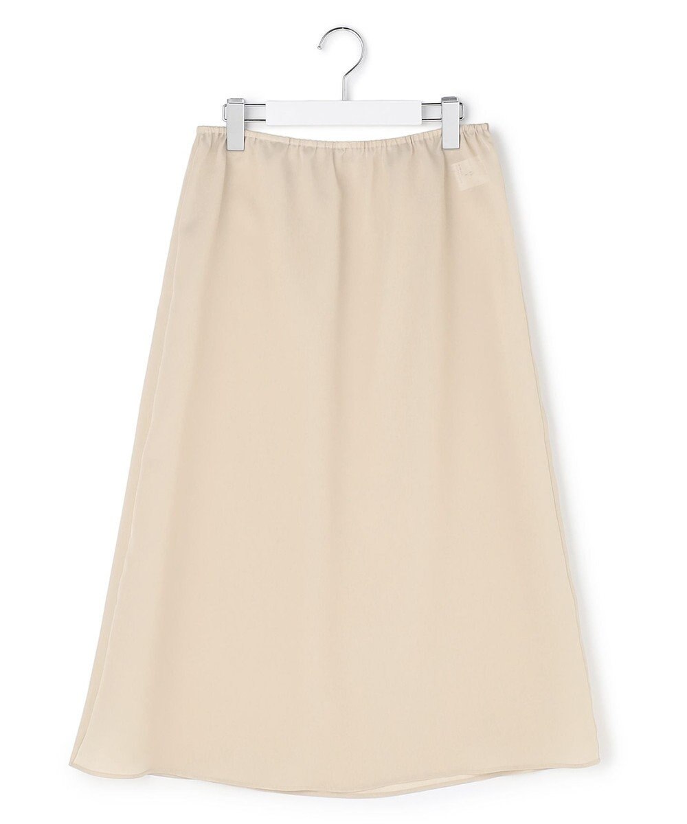 ICB L 【先行予約】 ドライアセテートスラブ フレンチスリーブワンピース 