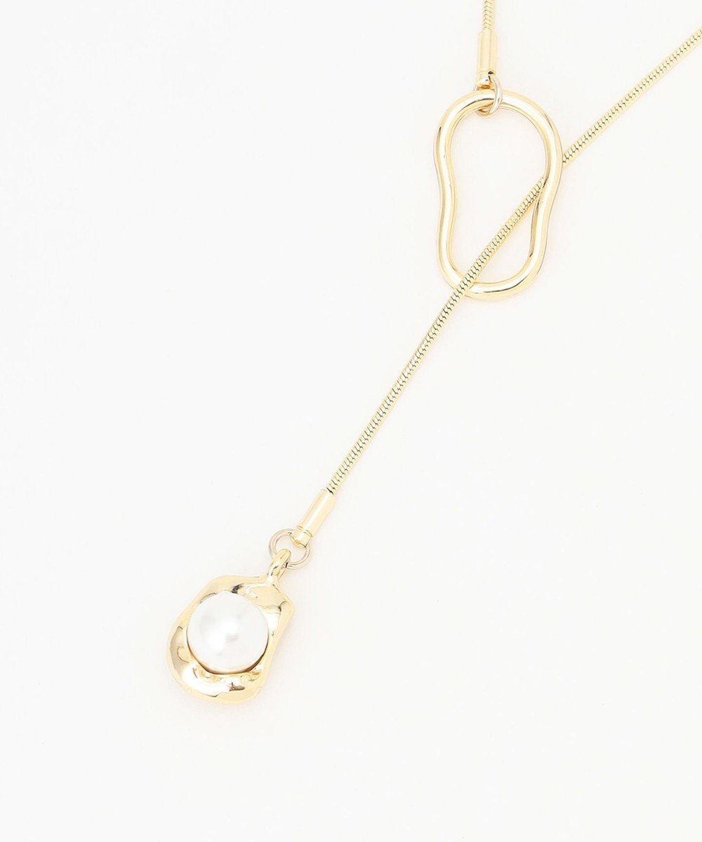 組曲 パールラリアットネックレス 