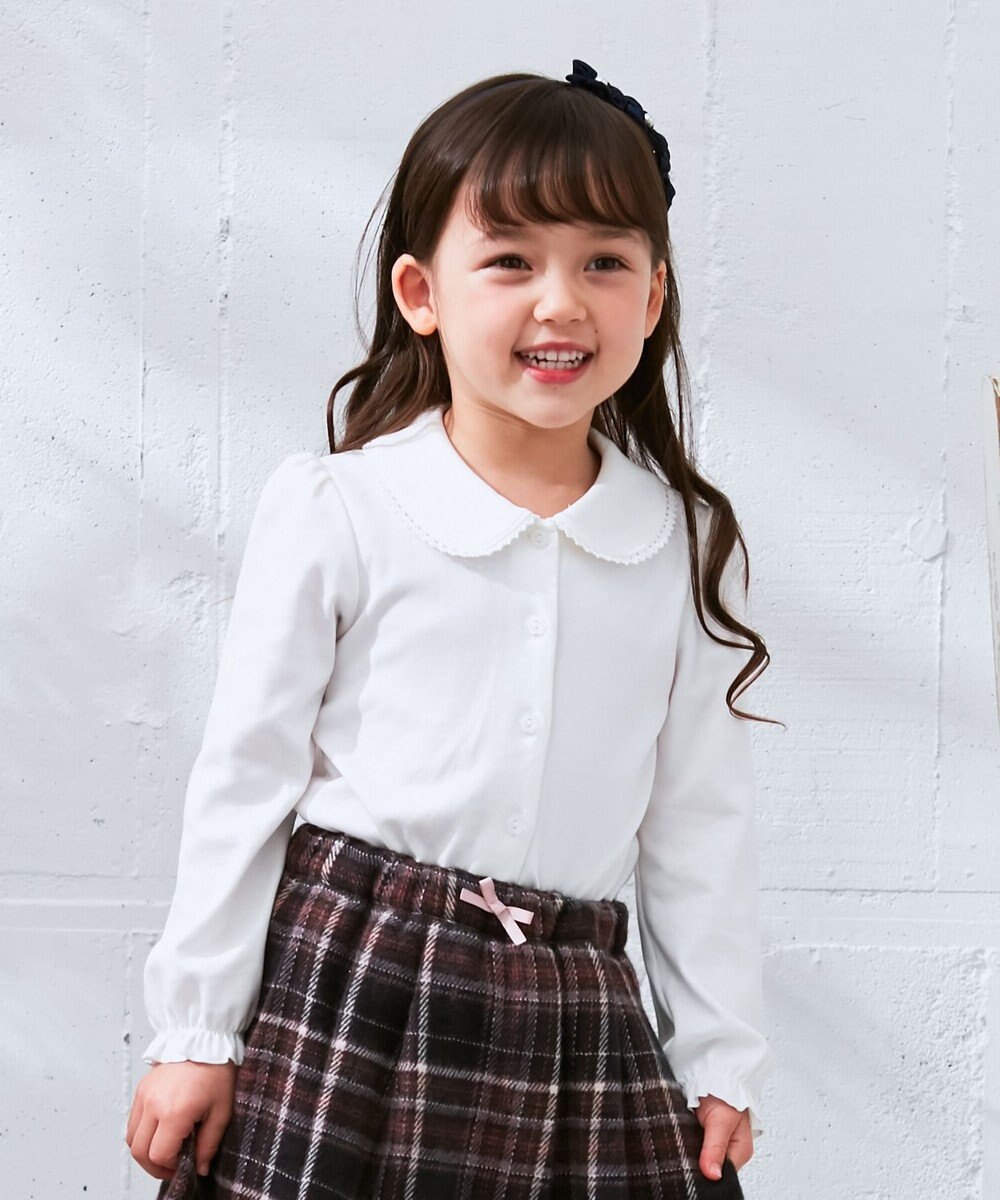 長袖 丸襟ブラウス Any Fam Kids ファッション通販 公式通販 オンワード クローゼット 長袖 丸襟ブラウス Any Fam Kids ファッション通販 公式通販 オンワード クローゼット