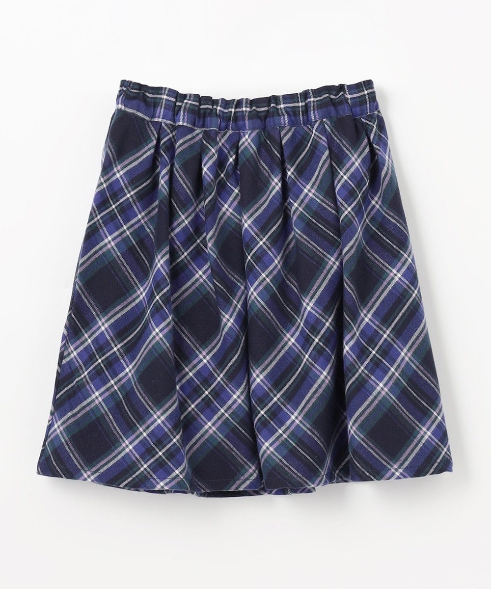 ANY KIDS チェック柄 スカパン 