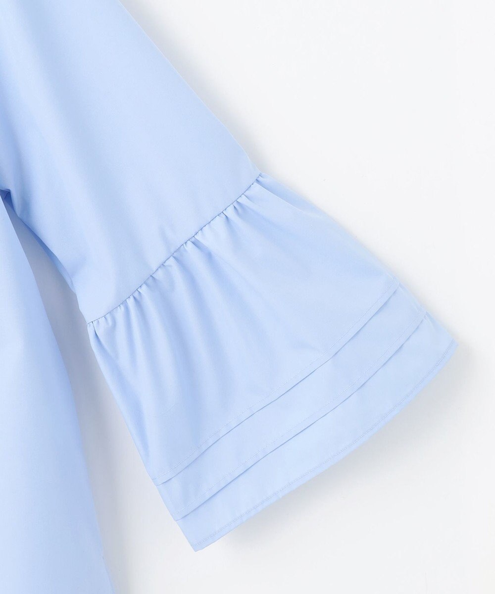 Feroux 【洗える・2WAY】リボンタイチュニック ブラウス 