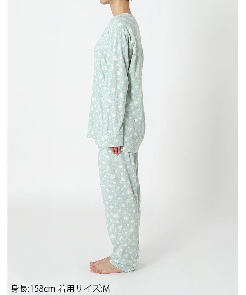 tsumori chisato SLEEP ツモリチサト パジャマ 長袖 長ズボン オーガニックコットンを使用 レディース UDX567 /ワコール 