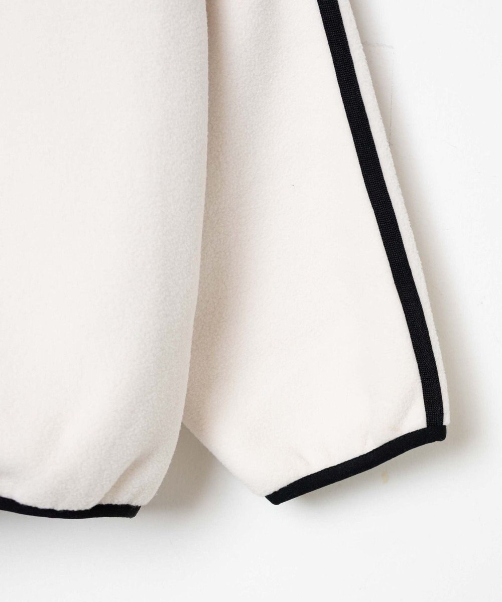 WEGO フリース ワンポイントハーフZIPプルオーバー 