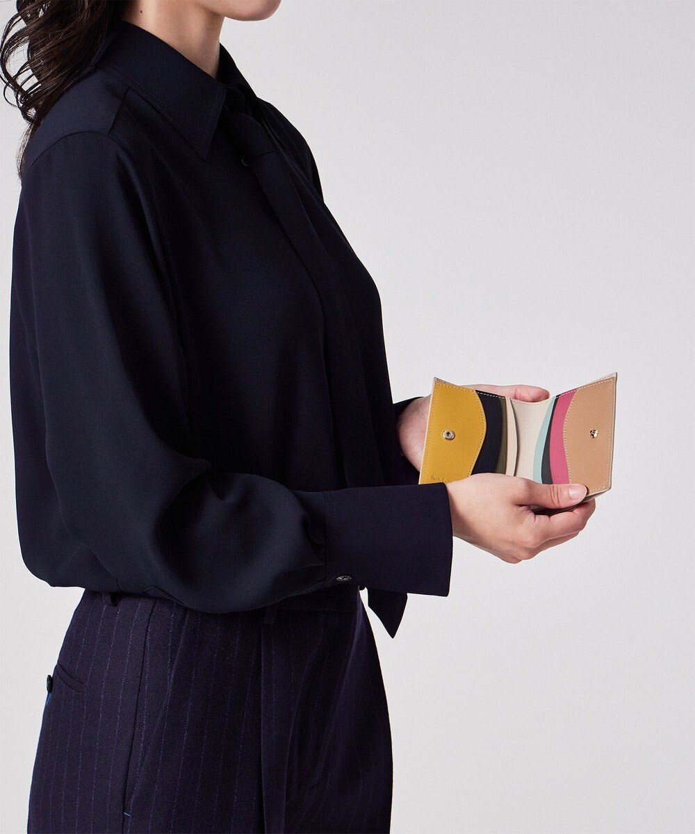 Paul Smith スワールカットカードレイヤー 2つ折り財布 
