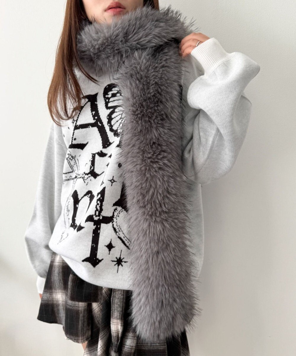 WEGO ボリュームファータッチマフラー 