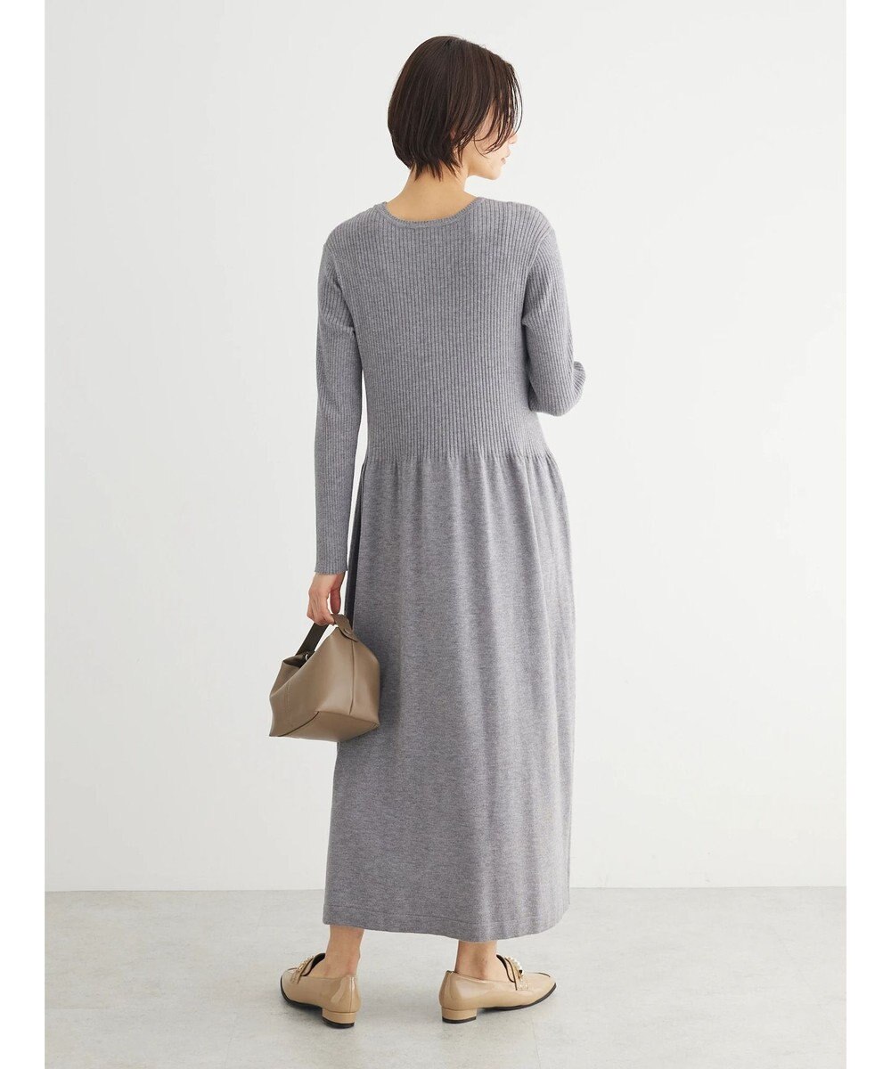 Green Parks ・Ｐｅｔｉｔ　Ｆｌｅｕｒ　フレアニットワンピース 