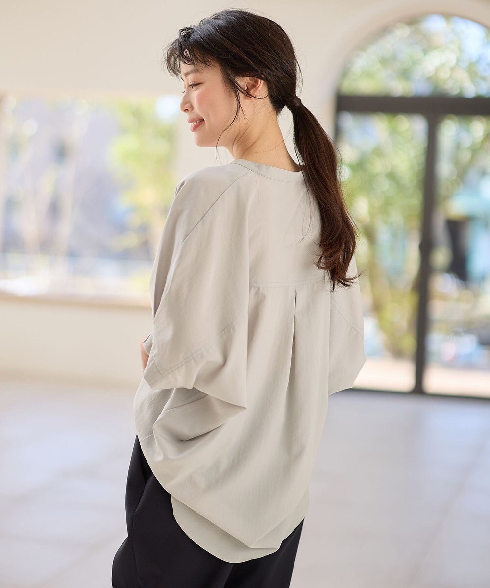 ANY L タックスリーブブラウス 