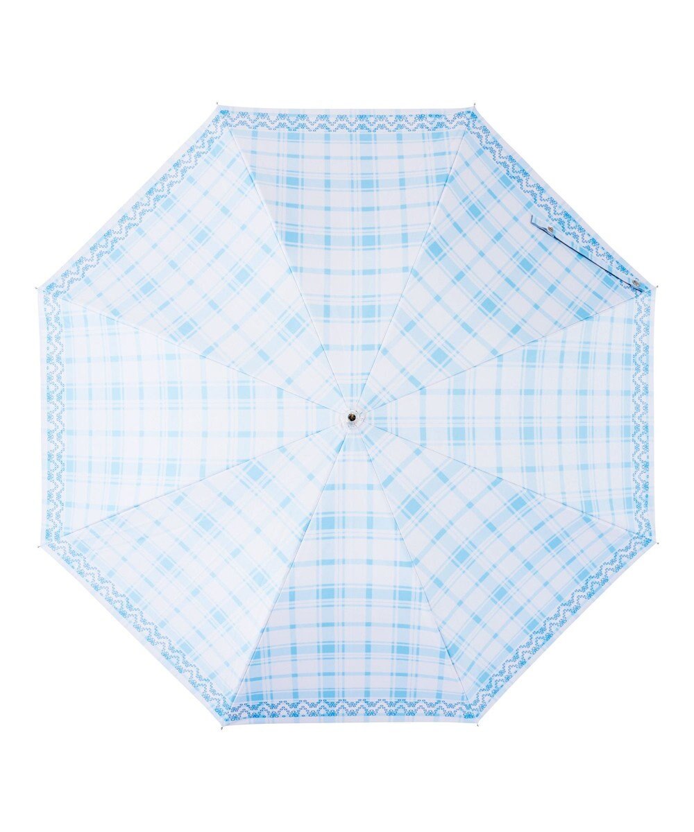 MOONBAT estaa 晴雨兼用 長傘 チェック 日傘 遮光 遮熱 UV 