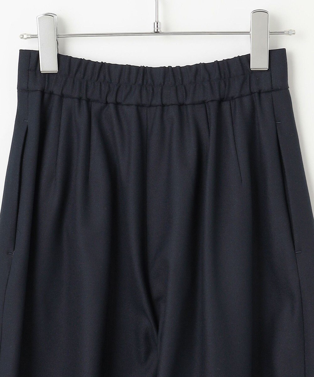 #Newans 【洗える】スラントフロントコクーンパンツ 