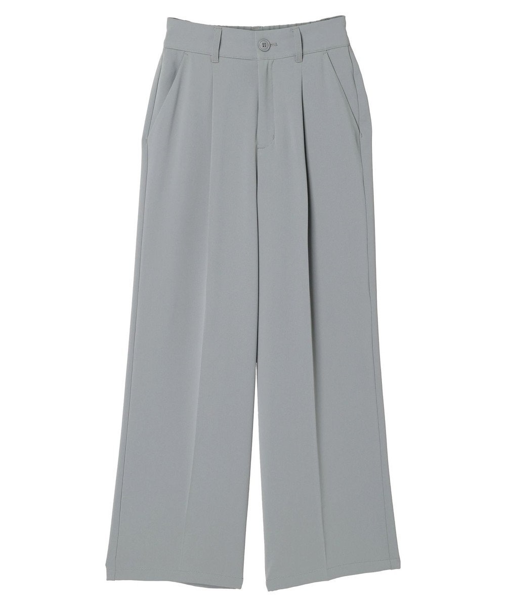 earth music&ecology タックストレートパンツ 