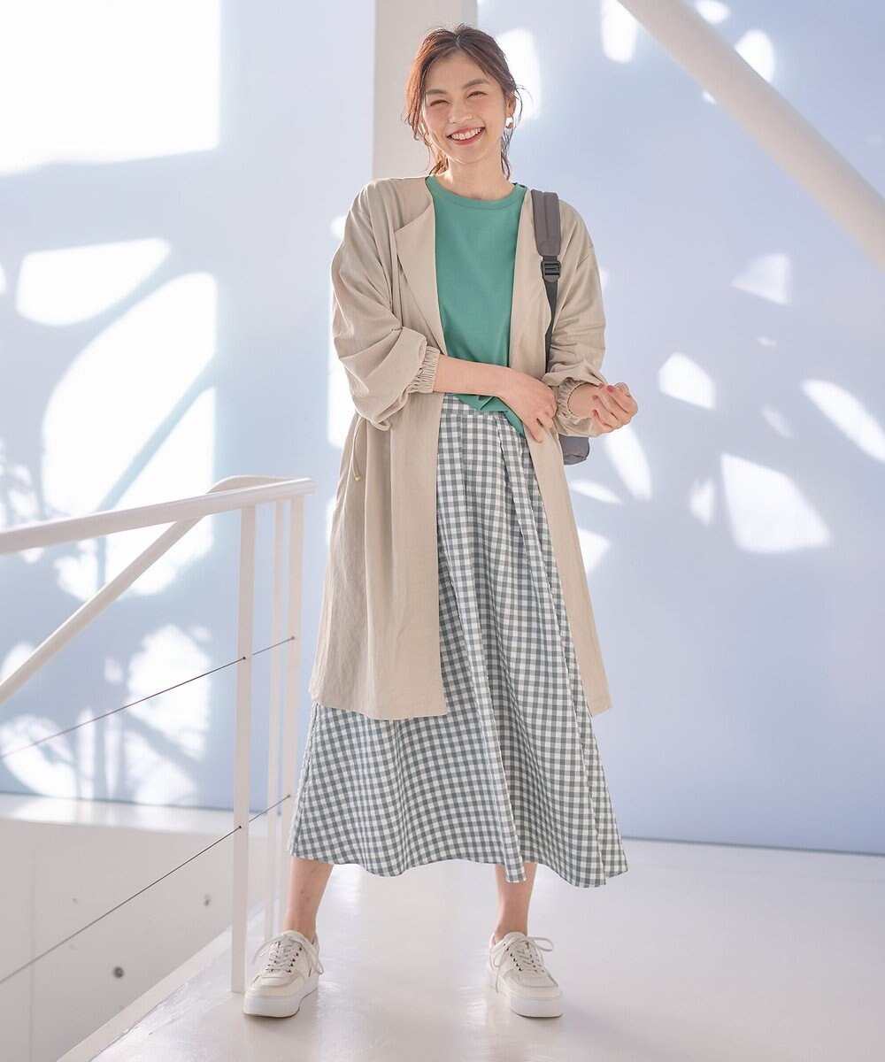 ANY 【洗濯機可/UVケア/接触冷感】ドロストピケカーディガン 