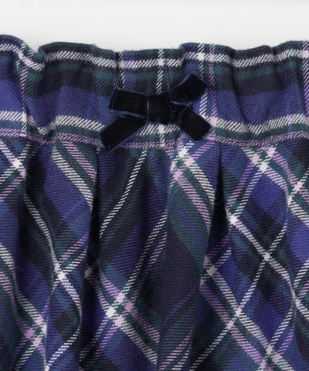 ANY KIDS チェック柄 スカパン 