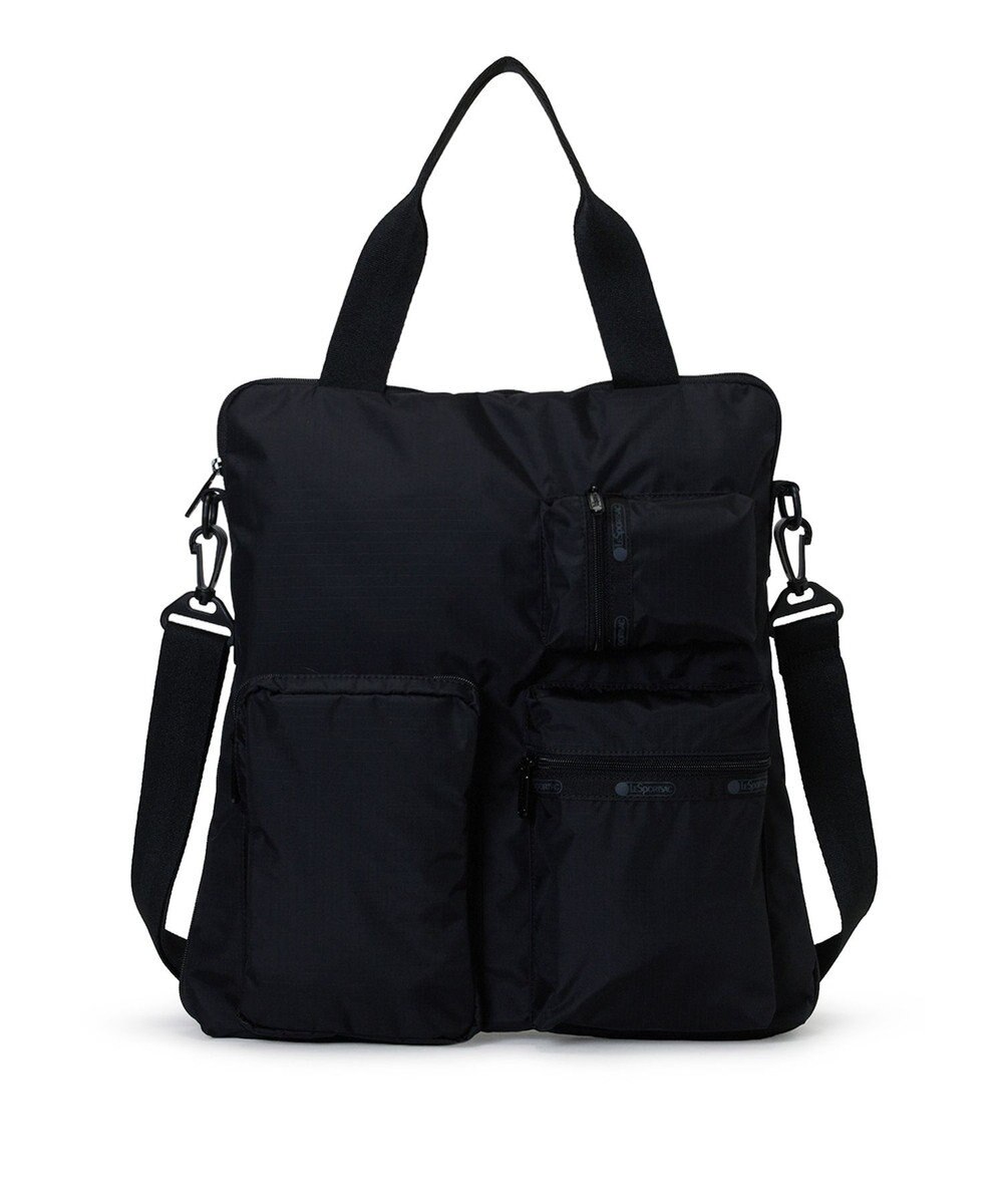 LeSportsac CARGO N/S TOTE/リサイクルドブラックJP 