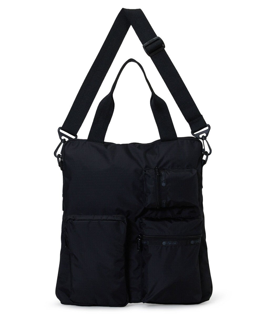 LeSportsac CARGO N/S TOTE/リサイクルドブラックJP 