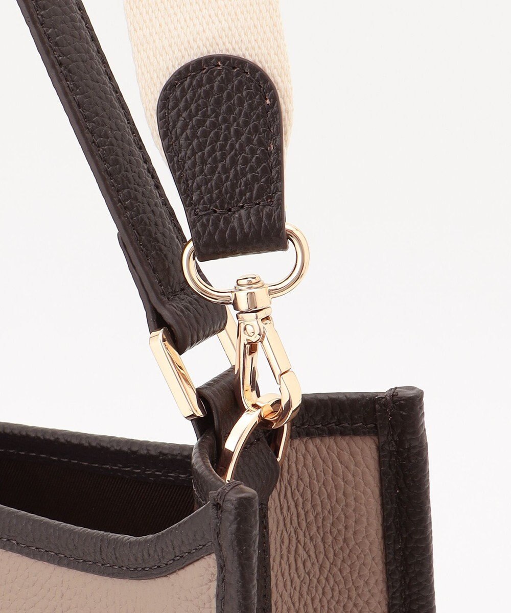 LA BAGAGERIE スクエアレザー2WAYショルダーバッグ 