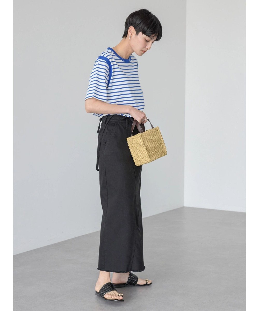 AMERICAN HOLIC バイカラーボーダーカットプルオーバー 