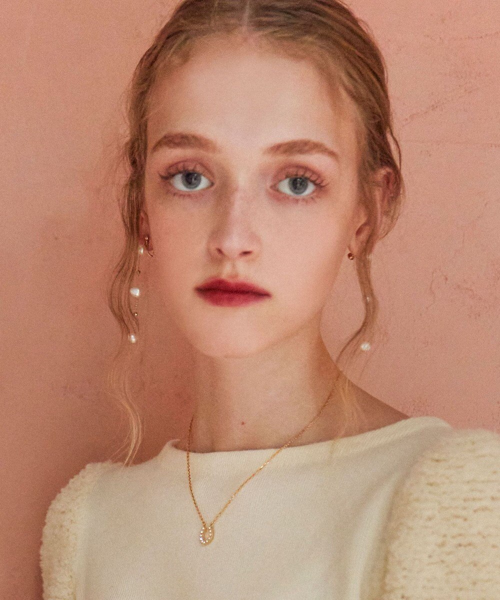 TOCCA PEARL STATION EARRINGS 淡水バロックパール イヤリング 