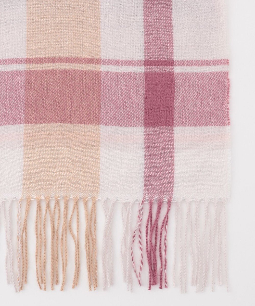 ANY SIS 【洗える】フワリーチェック ストール 