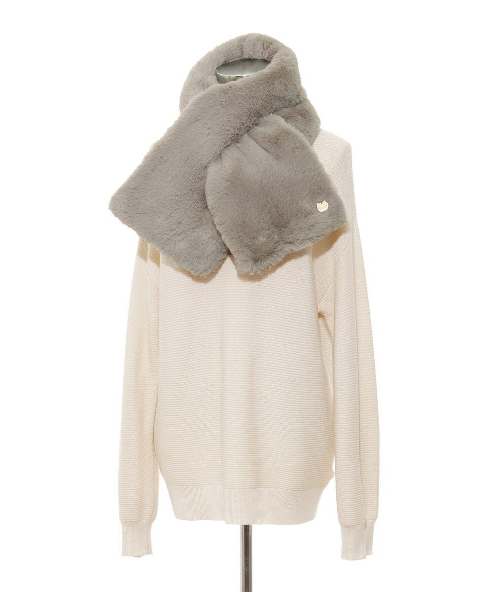 MOONBAT 【FUDGE11月号掲載】PAUL & JOE ACCESSOIRES フェイクファービッグマフラー 